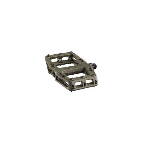 Pedály Bontrager Line Elite Flat, Olive grey (3460)