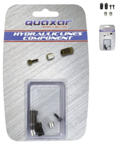 Koncovky hadice brzdy FORMULA - 2ks Quaxar (4295)