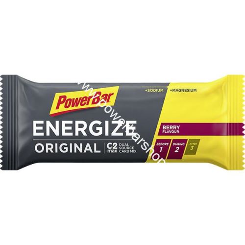 PowerBar Energize 3+1 tyčinky - lesní směs,cookies and cream, banánový punč, čokoláda (3652)