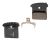 SHIMANO brzdové disc destičky XTR, XT,SLX JO2A  s chladičem metal polymer Y8LW98040
